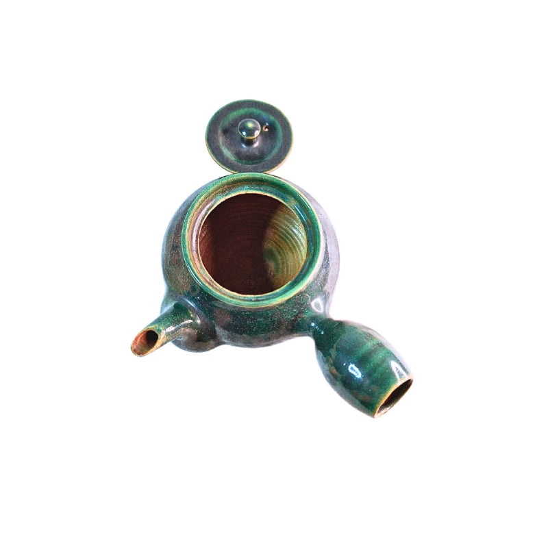 AGANO YAKI tetera japonesa yunomi cerámica yokode kyusu SET