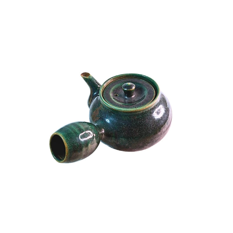 AGANO YAKI tetera japonesa yunomi cerámica yokode kyusu SET
