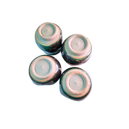 AGANO YAKI tetera japonesa yunomi cerámica yokode kyusu SET