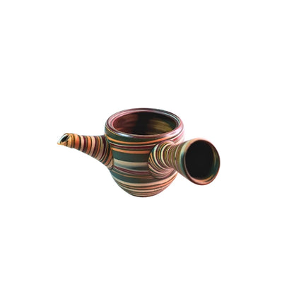 TOKONAME YAKI tetera japonesa yunomi cerámica nerikomi yokode kyusu SET
