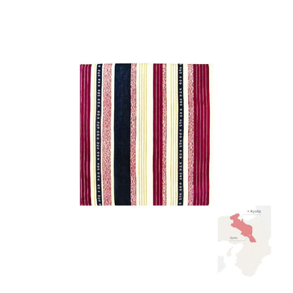 HANKACHI pañuelo estampado retro showa japonés fibra natural 100% algodón diseño KIMONO 50 x 50 cm
