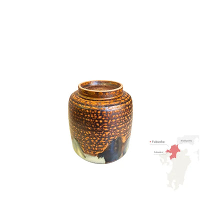 TAKATORI YAKI vaso yunomi cerámica japonesa tradicional esmaltada Tohomura Touengama FUKUOKA 250 ml