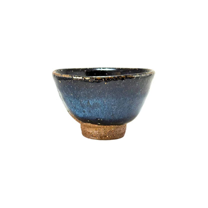 HAGI YAKI vaso yunomi cerámica esmaltada aohagi SEIGAN YAMANE 150 ml