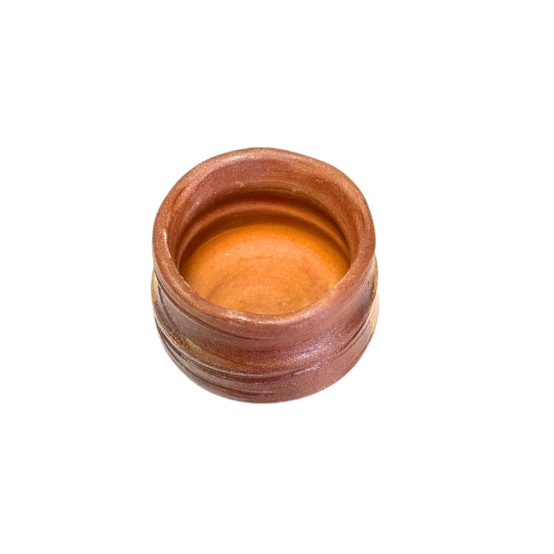 HAGI YAKI vaso yunomi guinomi sake cerámica esmalte natural terroso HIROTO ONO 100 ml