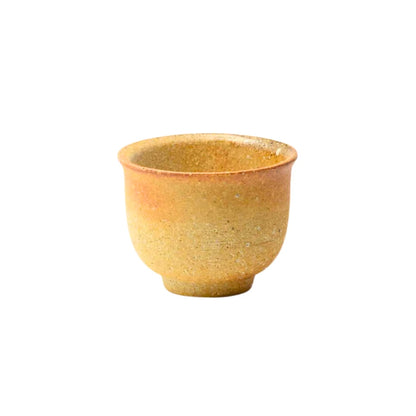 SHIGARAKI YAKI vaso ceramica japonesa yunomi yakishime HECHIMON 180 ml