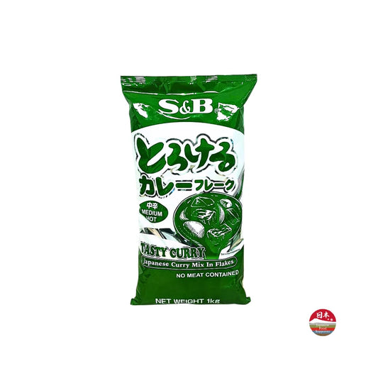 CURRY condimento japonés instantáneo semi picante VEGETAL 1kg