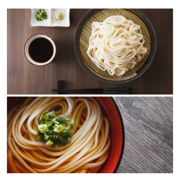 UDON auténticos fideos anchos japoneses de trigo KISHIMEN 450 g