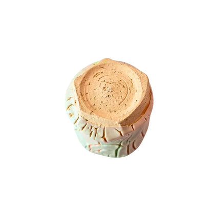 HAGI YAKI vaso yunomi guinomi sake cerámica esmaltada YUKIHISA FUTABA 100 ml