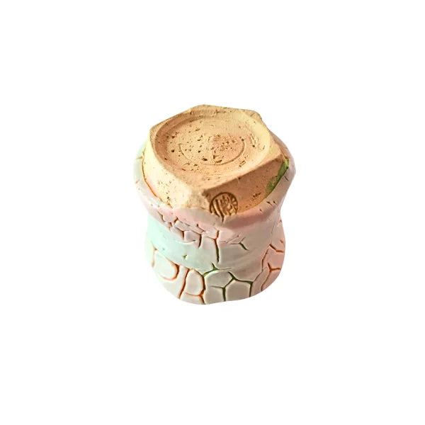 HAGI YAKI vaso yunomi guinomi sake cerámica esmaltada YUKIHISA FUTABA 100 ml
