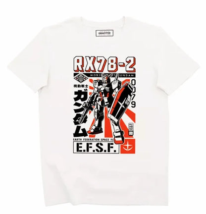 JAPÓN RETRO camiseta algodón orgánico estampada ANIME MANGA VIDEOJUEGO