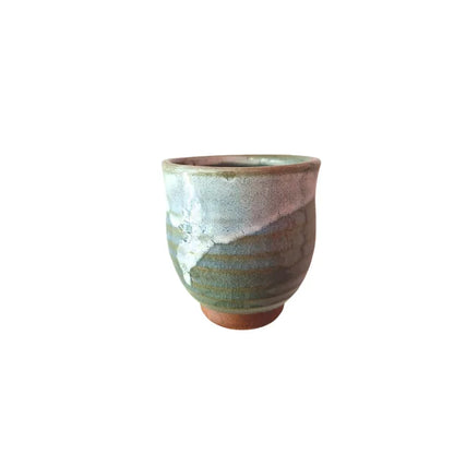 HAGI YAKI vaso yunomi Midori cerámica esmaltada HAGIDONO 150 ml