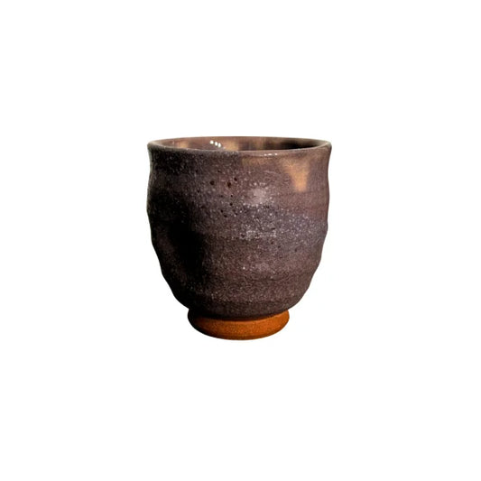 HAGI YAKI vaso yunomi Murasaki cerámica porosa HAGIDONO 150 ml