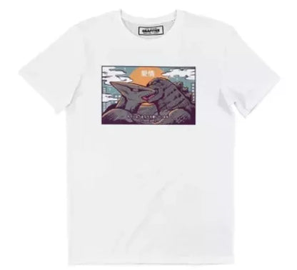 JAPÓN RETRO camiseta algodón orgánico estampada ANIME MANGA VIDEOJUEGO