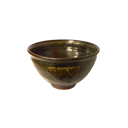 SETOYAKI MATCHA cuenco chawan tazón tenmoku KATO HIROSHIGE 300 ml
