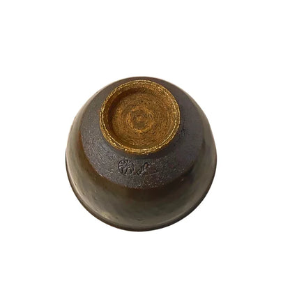 SETOYAKI MATCHA cuenco chawan tazón tenmoku KATO HIROSHIGE 300 ml