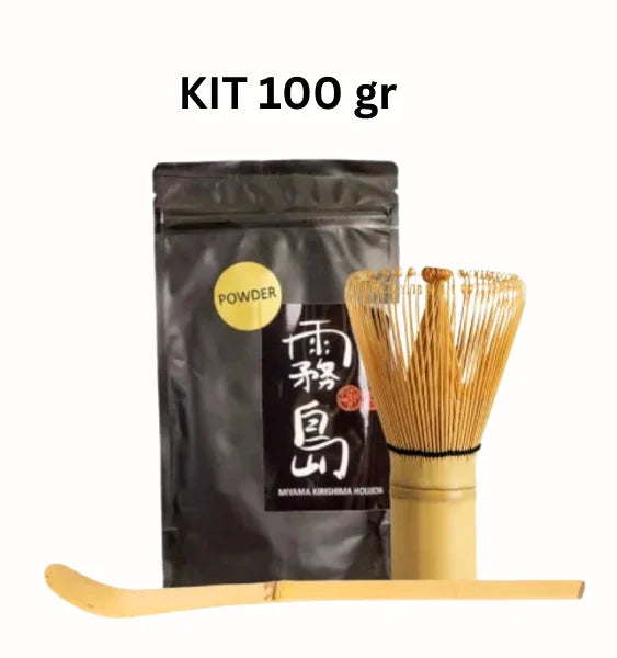 TÉ VERDE TOSTADO Hojicha orgánico Kirishima KIT