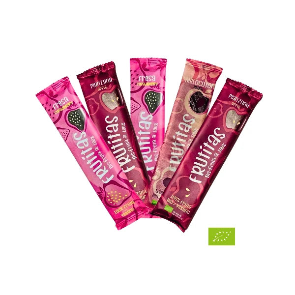 LENGUA frutas sin azúcar añadido snack saludable FRUTITAS