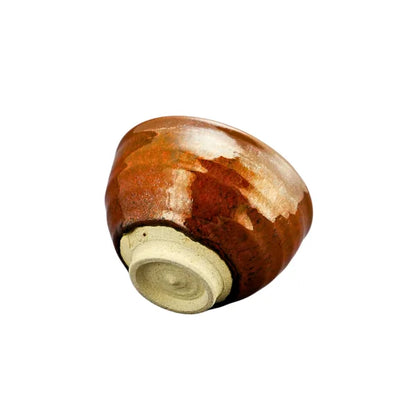 PREORDEN SETOYAKI MATCHA cuenco chawan tazón Tetsu Aka KATO HIROSHIGE 300 ml