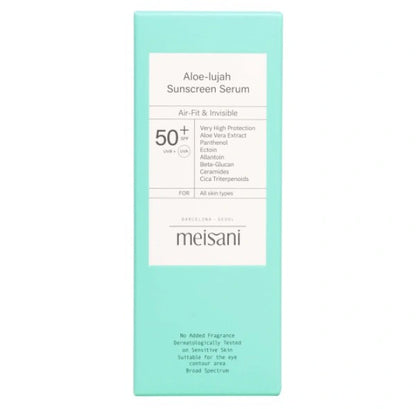 MEISANI serum protector solar aloe SPF50+