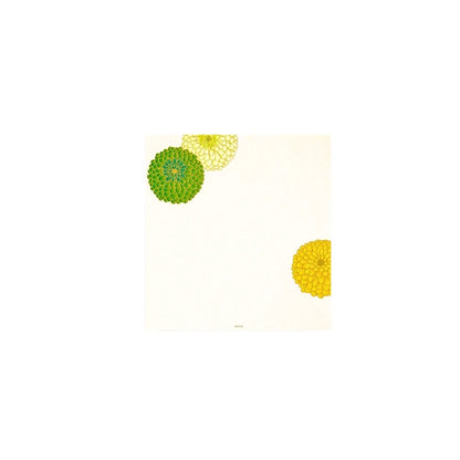 SET papelería japonesa papel cartas y sobres serie kami serie MIDORI