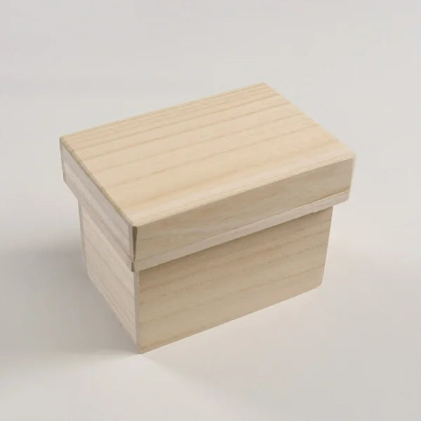 CHABAKO mini caja para té en madera de PAULONIA