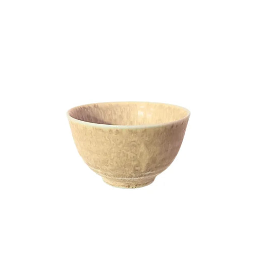 MINOYAKI yunomi cerámica beige texturizado 120 ml GIFU