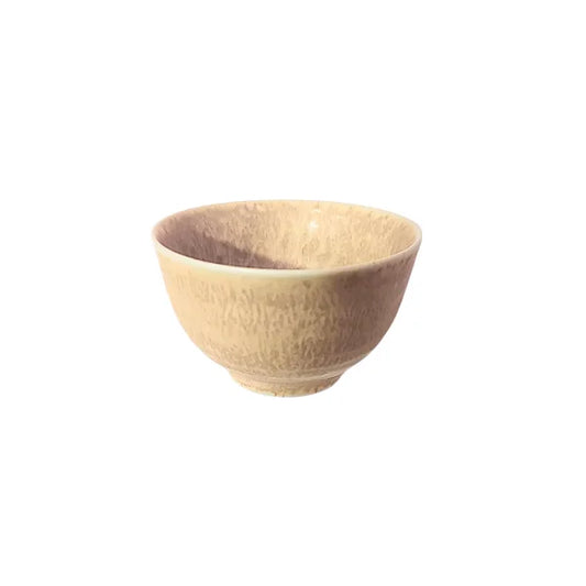 MINOYAKI yunomi cerámica beige texturizado 120 ml GIFU