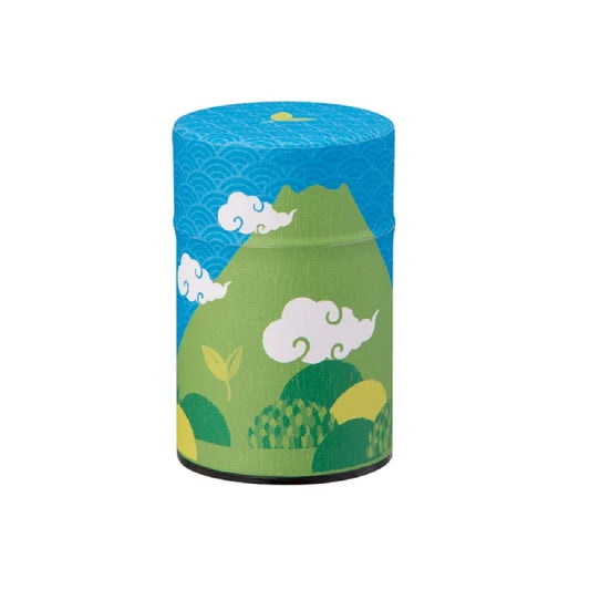 YUZEN WASHI moderno latas almacenamiento té TEA CADDY