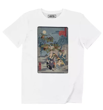 JAPÓN RETRO camiseta algodón orgánico estampada ANIME MANGA VIDEOJUEGO
