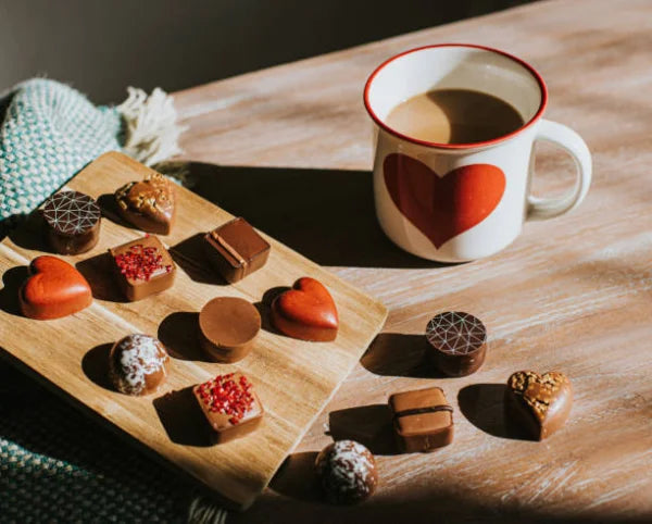 SESIÓN DEGUSTACIÓN té de autor y chocolatede origen ESPECIAL SAN VALENTÍN