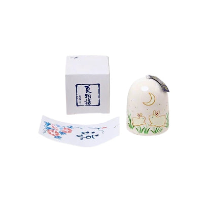 SETO YAKI campanilla cerámica de viento furin USAGI