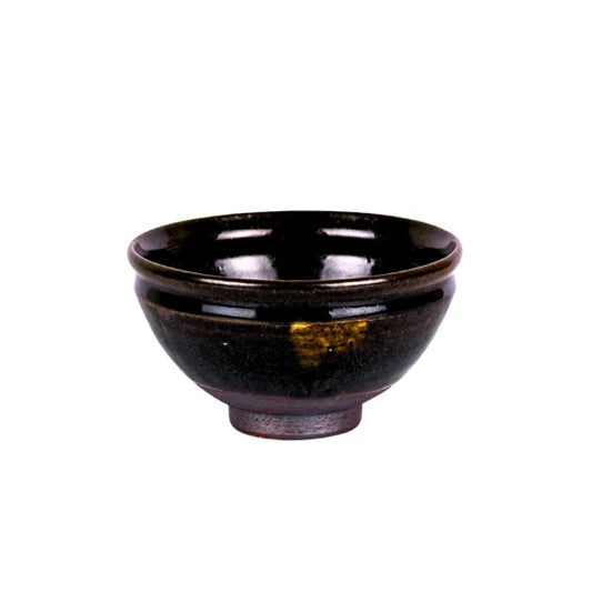 PREORDEN SETOYAKI MATCHA cuenco chawan tazón tenmoku KATO HIROSHIGE 300 ml