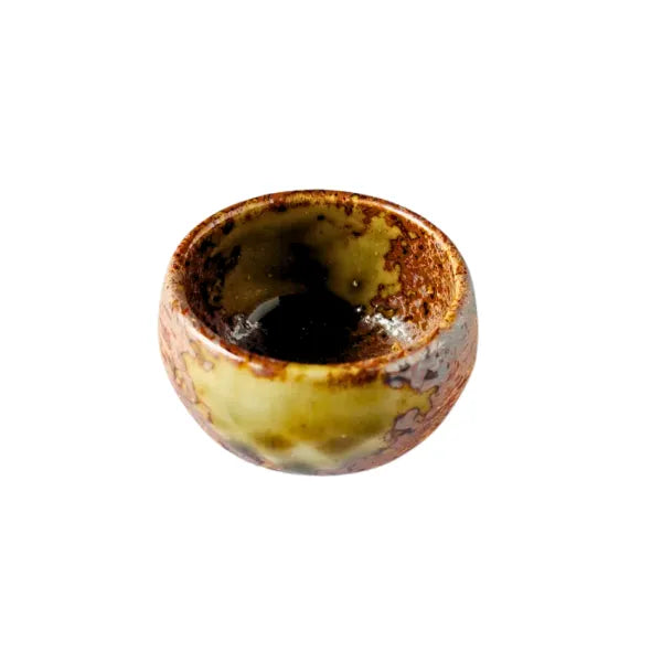SHIGARAKI OCHOKO vaso sake oribe guinomi 30 ml SHIGA