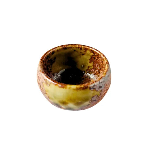 SHIGARAKI OCHOKO vaso sake oribe guinomi 30 ml SHIGA