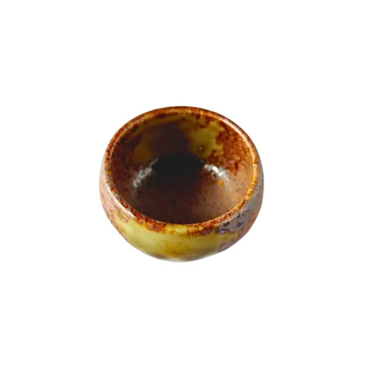 SHIGARAKI OCHOKO vaso sake oribe guinomi 30 ml SHIGA