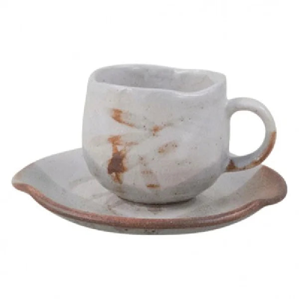 SET taza plato té café tisana Shino KUSA 250 ml