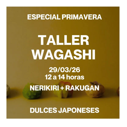 EXPERIENCIA taller dulces tradicionales japoneses GIJON