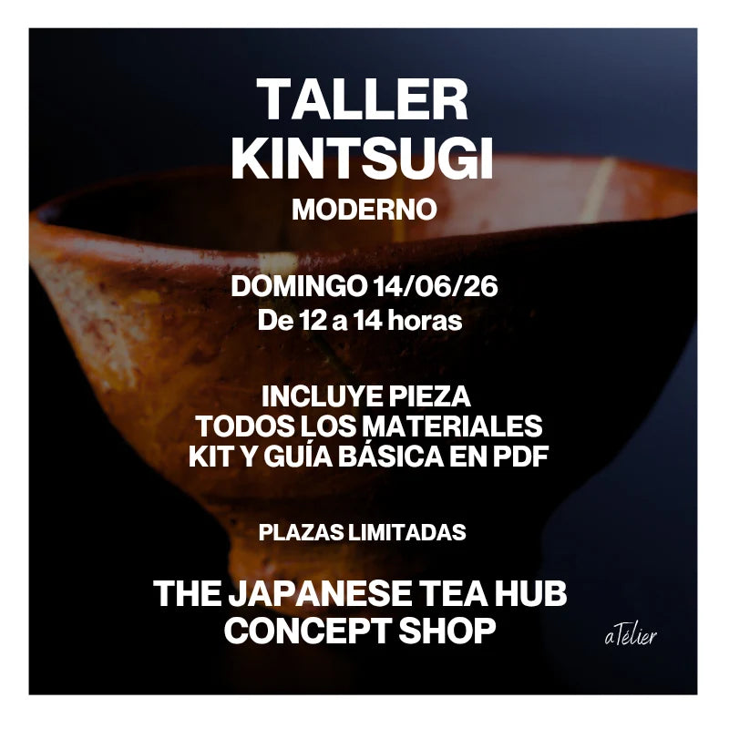 TALLER presencial técnica japonesa reparación cerámica KINTSUGI