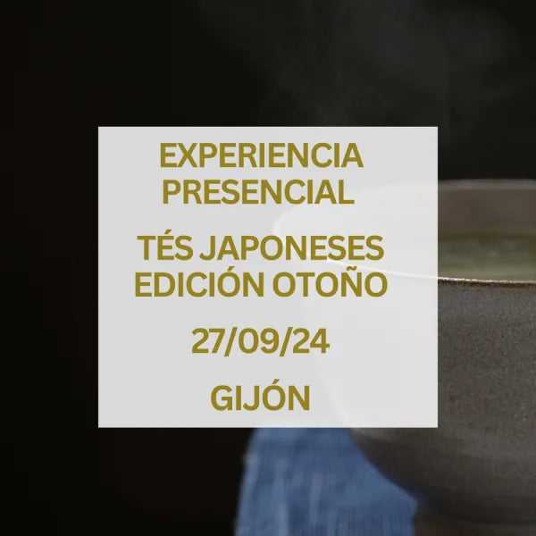 EXPERIENCIA presencial tés japoneses (edición otoño)