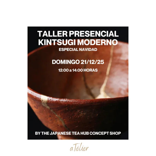 TALLER presencial técnica japonesa reparación cerámica KINTSUGI
