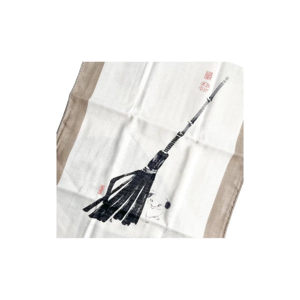 TENUGUI toalla japonesa gasa algodón tejido tradicional kendo SUMIE 34 x 88