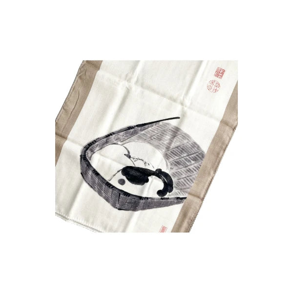 TENUGUI toalla japonesa gasa algodón tejido tradicional kendo SUMIE 34 x 88