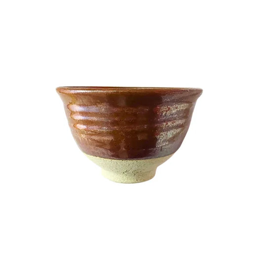 PREORDEN SETOYAKI MATCHA cuenco chawan tazón Tetsu Aka KATO HIROSHIGE 300 ml
