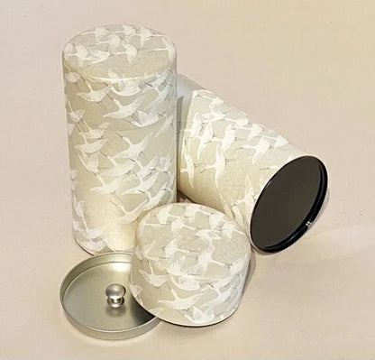 YUZEN WASHI latas almacenamiento té TEA CADDY