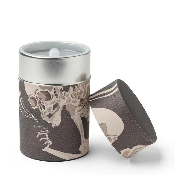 YUZEN WASHI moderno latas almacenamiento té TEA CADDY