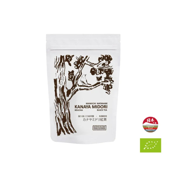 TÉ NEGRO JAPONÉS Yakushima wakocha 100 gr MADURADO 24 MESES