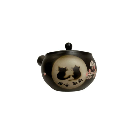 PREORDEN TOKONAME YAKI tetera japonesa yokode kyusu SAKURANEKO 340 ml
