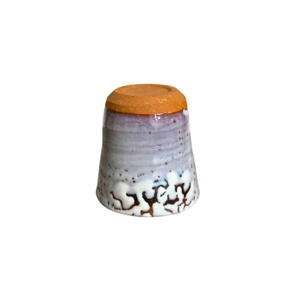 HAGI YAKI vaso yunomi cerámica esmaltada ODAIBA 200 ml