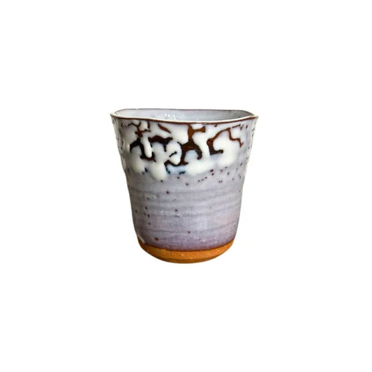 HAGI YAKI vaso yunomi cerámica esmaltada ODAIBA 200 ml