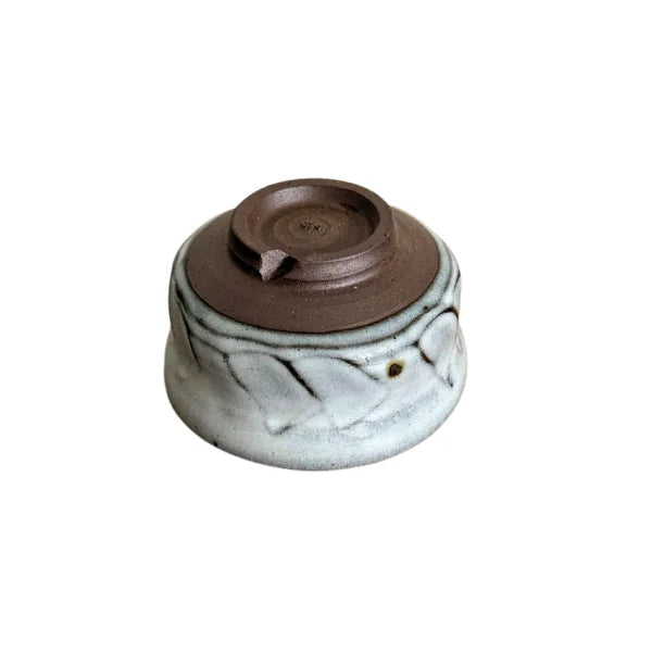 HAGI YAKI vaso yunomi Maru cerámica esmaltada SEIGAN YAMANE 150 ml